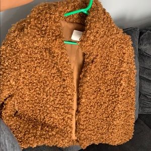 zara teddy coat